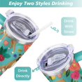 thumbnail image 5 of Gift for Dog Lovers Cute Dog Tumbler for Women - 40oz Dog Tumblers with Handle Straw and Lid Tumbler Cup Travel Coffee Mug, 5 of 7
