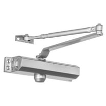 Dynasty Hardware 4000-ALUM Commercial Grade Door Closer, Size 4 Spring, Sprayed Aluminum