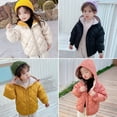 thumbnail image 7 of BULLPIANO Kids Boys Girls Warm Coat Hooded Thick Jacket Kids Baby Winter Snowsuit Puffer Outerwear 2-7Y, 7 of 7