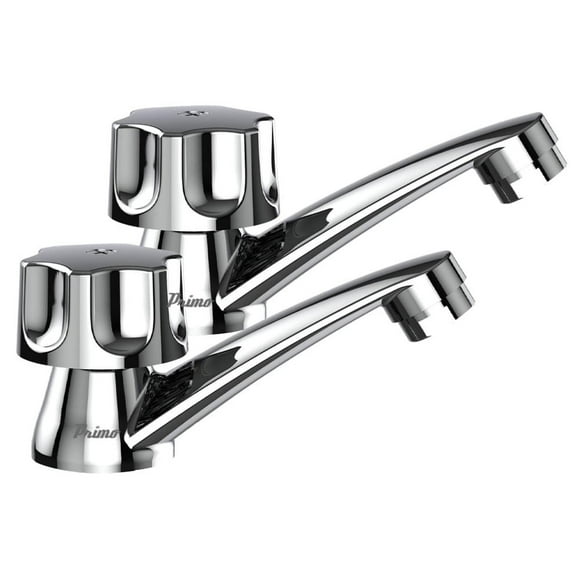 Juego de Llaves Individuales para Lavabo, ABS, Manerales Hexagonales, Primo Basi-k, IUSA