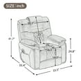thumbnail image 2 of Clearance! Orisfur. Power Lift Chair with Adjustable Massage Function, Recliner Chair with Heating System for Living Room, 2 of 9