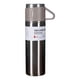 thumbnail image 3 of Taza térmica de viaje, vaso de acero inoxidable con tapa, recipiente hermético para bebidas frías y calientes, ideal para el trabajo o el transporte (plateado)., 3 of 9