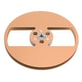 thumbnail image 2 of Empty Tape Reel, 1/4 7 Inch Empty Take Up Reel to Reel Small Hub Open Reel Sound Tape Takeup Reel with 2 Holes, Universal Aluminum Alloy Empty Tape Reel, 2 of 7