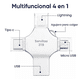 thumbnail image 2 of Memoria Otg 4 En 1 iPhone Android iPad Pc Usb-c Lighting 2tb, 2 of 8