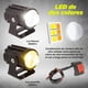 thumbnail image 3 of Faros auxiliares minis para motocicleta Tipo lupa con base Y interruptor luz blanca Kinlley Negro, 3 of 9
