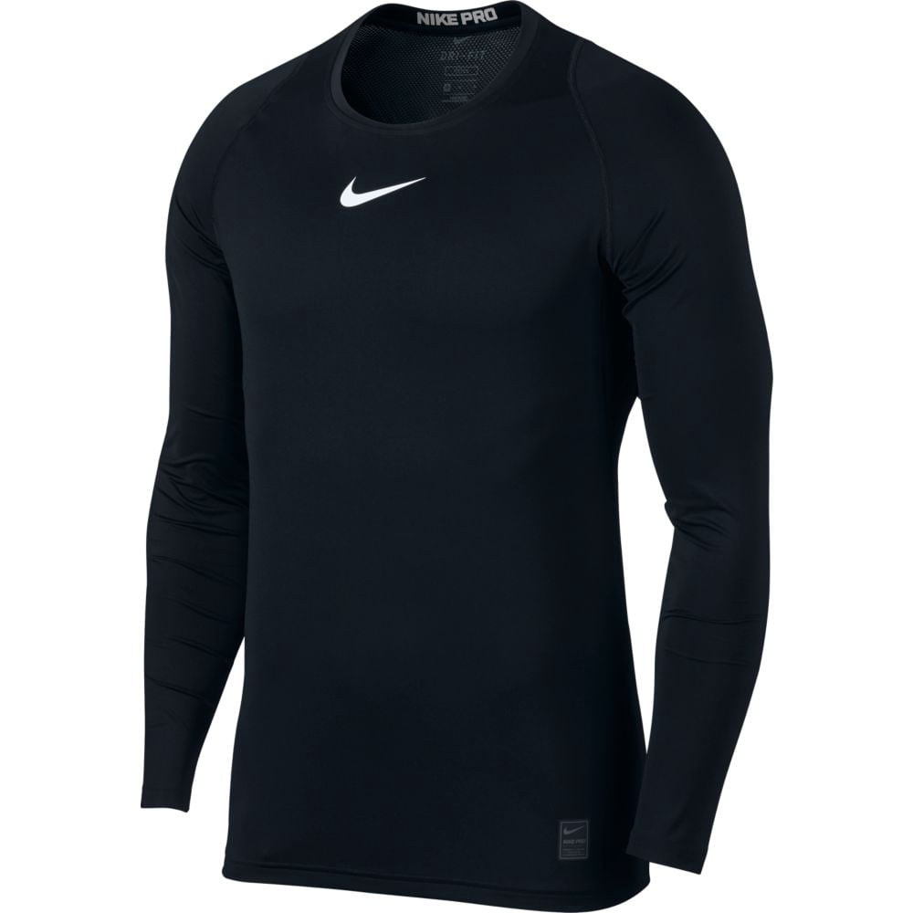 Nike - Nike Men's Pro Fitted Long Sleeve Training Shirt 838081-010 ...