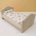 thumbnail image 4 of 1:12 Cama individual Escena de la vida Muebles de sala de estar Decoración perfke Cama de casa de muñecas, 4 of 9