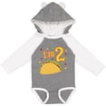 thumbnail image 3 of Inktastic Im Two- taco birthday party Boys or Girls Long Sleeve Baby Bodysuit, 3 of 5