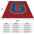 thumbnail image 5 of Gettysburg College Blanket Large Luxury Fleece Soft Anti-Static Anti-Pilling Flannel Bed Blanket, 5 of 6
