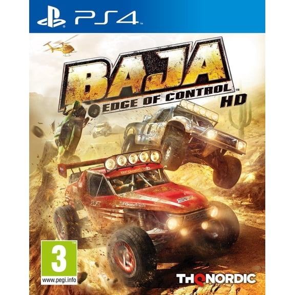 BAJA Edge of Control HD (PS4 Playstation 4) More than 160 vehicles - Dominate the Desert