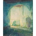 thumbnail image 2 of Henry Ossawa Tanner 12x14 Black Ornate Wood Framed Double Matted Museum Art Print Titled: Moroccan Scene (About 1912), 2 of 5