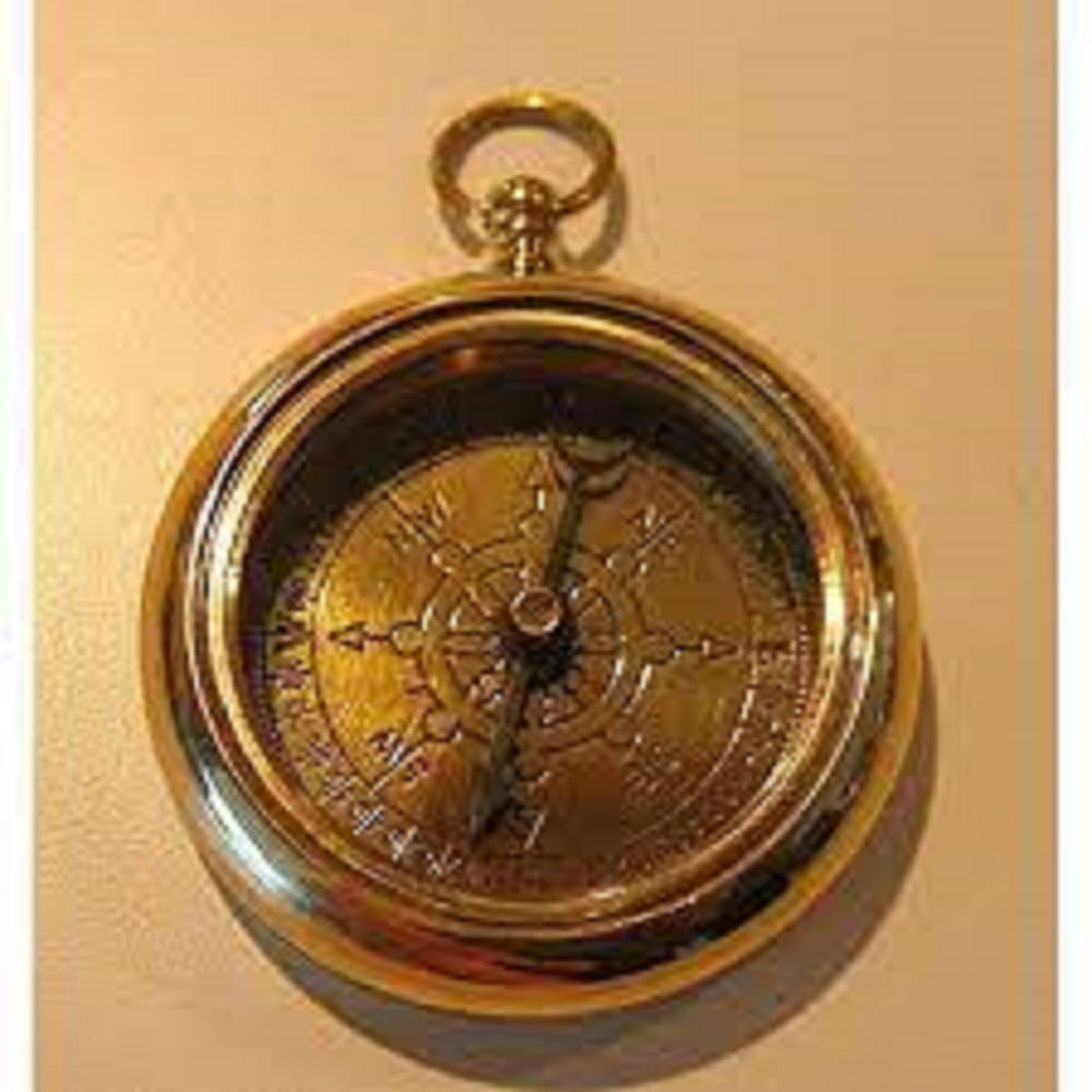 3" Antique Vintage Titanic Compass Brass Maritime Nautical Direction Pocket Gift 