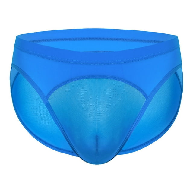 Mens Fashion Thin Mesh Translucent Simple And Comfortable Breathable Underwear