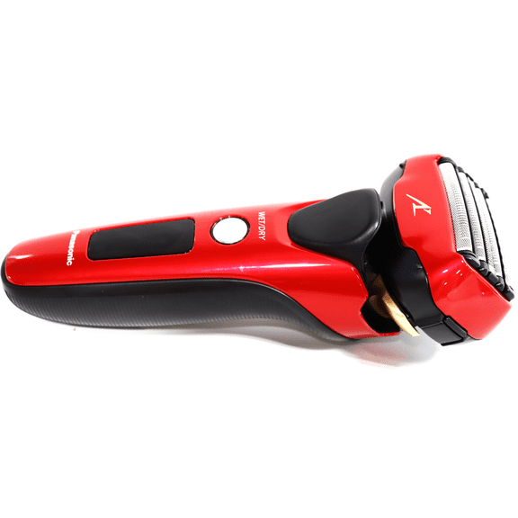 Panasonic ARC5 Electric Razor for Men with Pop-up Trimmer, Wet Dry 5-Blade Electric Shaver with Intelligent Shave Sensor and 16D - ES-ALV6HR (Red)