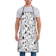 thumbnail image 3 of Delantal con pechera unisex personalizado de S-Snoopys para adultos, mujeres y hombres, delantal de chef para cocina, cocina, Charlie Brown, anime, jardinería, 3 of 5