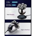 thumbnail image 2 of Afeitadoras de cabeza para hombres calvos: Afeitadora de cabeza eléctrica 5 en 1 para hombres calvos, Afeitadoras de cabeza de diseño giratorio, Kit de aseo eléctrico para hombres, 2 of 5