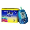 Nova Max Plus Blood Glucose Meter Kit with Test Strips, 2 Boxes of 50