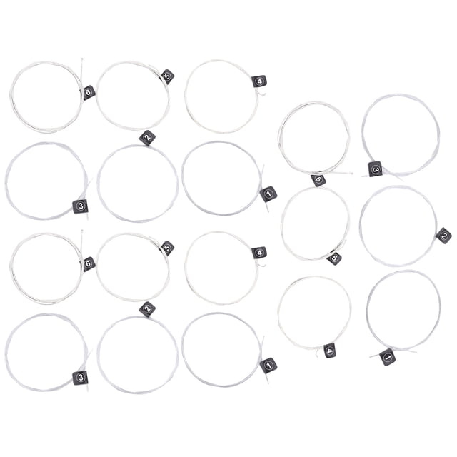 Nylon Guitar Strings,3 Set of Classical Classical Guitar Strings Replacement Nickel Plated Strings Next-Gen Design