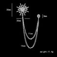 thumbnail image 4 of Broche de Imitación Zulema Estrella de Anís Elegante, 4 of 8