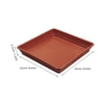 thumbnail image 2 of 10 Uds. Platillo para plantas, bandeja para macetas, bandeja de goteo para plantas, maceta para bonsái, platillo, recipiente, plato para maceta, 2 of 5