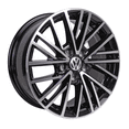 thumbnail image 2 of Rines 15 IMP WHEELS 5X100 COLOR Negro para Vento JETTA GOLF COROLLA ESTRATUS, 2 of 2