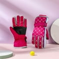 thumbnail image 4 of KidsWinter Gloves under $5! XqxayjrKidsWinter Gloves, Snow Windproof Mittens,Childres Ski Gloves, Outdoor Sports Gloves, Age 5-9 Years Old, Cold Weather Protection, Waterproof Gloves, 4 of 9