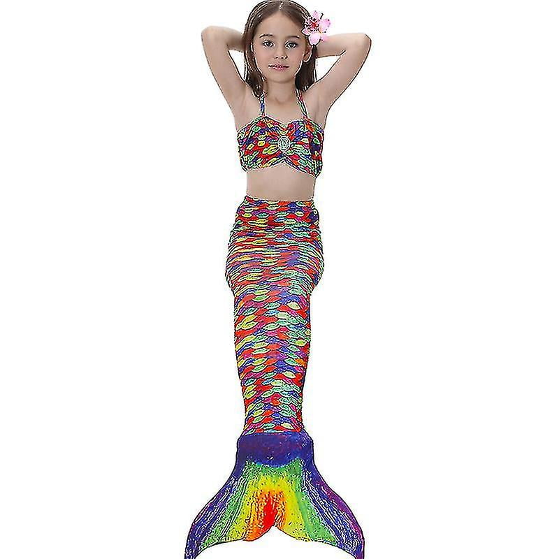 Girls mermaid tail swimsuit best sale