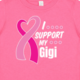 thumbnail image 4 of Inktastic Breast Cancer Awareness I Support My Gigi with Pink Ribbon Boys or Girls Baby T-Shirt, 4 of 5