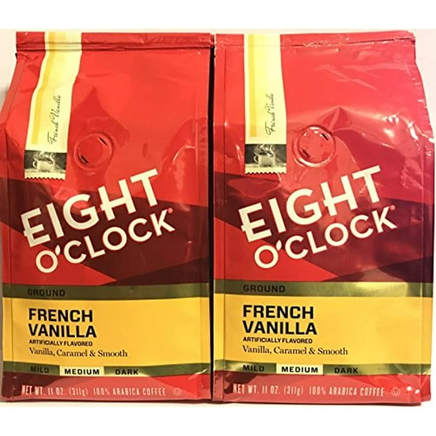 Eight Oclock Coffee French Vanilla Ground 11Oz (Pack Of 2
