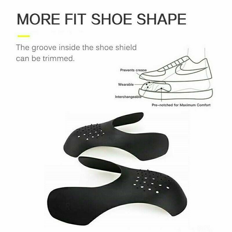 Anti Crease Sneaker Shields Shoe Trainer Protector Toe Box Decreaser Reusable