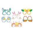 thumbnail image 4 of Gafas de conejito de Pascua con forma de huevo y zanahoria, accesorios para fotos, gafas de conejito de Pascua para bebé 6 uds estilo B, 4 of 9