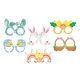 thumbnail image 4 of Gafas de conejito de Pascua con forma de huevo y zanahoria, accesorios para fotos, gafas de conejito de Pascua para bebé 6 uds estilo B, 4 of 9