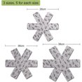 thumbnail image 3 of GreyProtective Pots and Pans Protectors, 15 Pcs Premium Printed Felt Padded Divider Pads Separate and Protect Cookware Surfaces to Prevent Scratches, 3 of 5