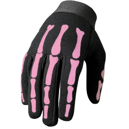 

Hot Leathers GVL2006 Pink Skeleton Ladies Mechanics Gloves Medium