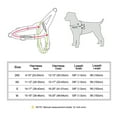 thumbnail image 6 of Pet Artist No Pull Cotton Dog Harness and Leash Set Adjustable Quick Release Pet Vest Leashes, 6 of 8