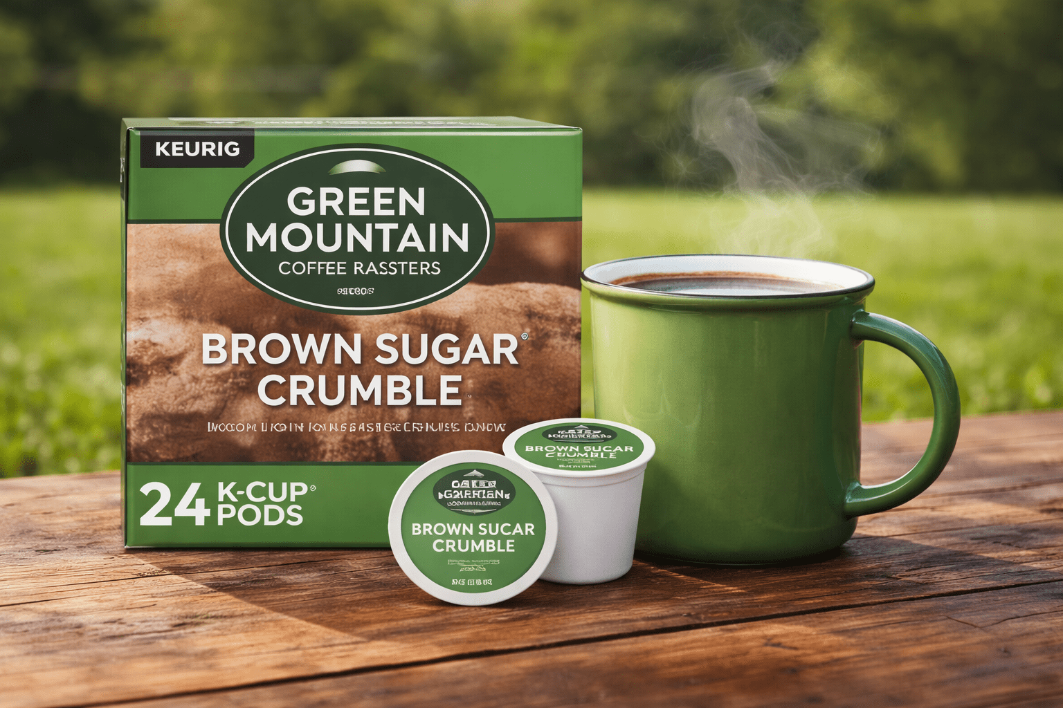 Green Mountain Coffee 24 Count Brown Sugar Crumble Donut Coffee K-Cup Pods