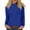 Blue, variant on Ltctricy Long Sleeve Shirts for Women Mock Neck Solid Color Basic T Shirts Base Layer Tops Soft Casual Undershirts(White,X-Large)