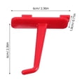 thumbnail image 2 of FOMIYES 3Pcs Plastic Pegboard Hooks Garage Tool Hanging Organizer Wall Mount for Spray Bottle Holder, 2 of 8