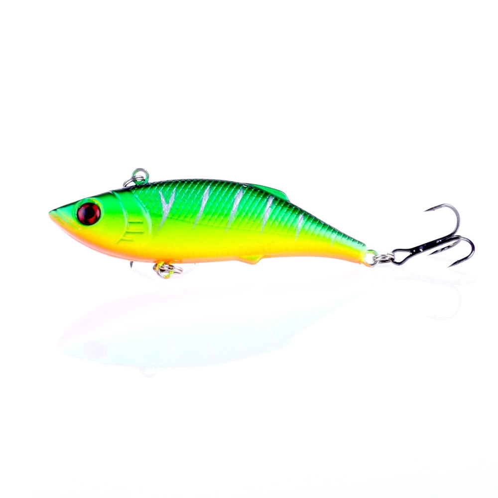 HENGJIA Fishing Lures, 5PCS Lipless Crankbaits for Bass, Top Water Lures Minnow VIB Hard Baits Sinking Fishing Lure for Saltwater Freshwater Bass, Redfish, Trout, Walleye
