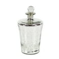 thumbnail image 5 of DecMode 9", 10", 11"H Silver Glass Decorative Jars, 3-Pieces, 5 of 9