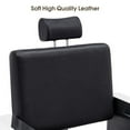 thumbnail image 4 of BarberPub Classic Recline Hydraulic Barber Salon Spa Chair Hair Styling Beauty Cushion Black 3018, 4 of 9
