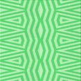 thumbnail image 1 of Ahgly Company Machine Washable Indoor Square Transitional Green Area Rugs, 6' Square, 1 of 7
