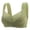 Green bras for women, variant on Wycnly Bras for Women,Womens Full Figure Bras,Sports Bralettes for Women Plus Size Lace Trim Front Closure Comfort Wireless Bras Ladies Elder Full Coverage Push up Bra