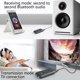 thumbnail image 5 of Seitruly Transmisor compatible con Bluetooth, receptor de salida de 3,5mm, adaptador estéreo sin pérdidas, portátil, de acero inoxidable, para el Cables de audio/vídeo, 5 of 6