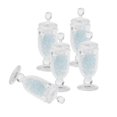 thumbnail image 4 of 5pcs 1/12 Dollhouse Miniature Sweet Candy Jar with Fake Candies Light Blue, 4 of 5