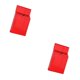 thumbnail image 1 of Injueey Añade un toque rústico, contenedor decorativo, puerta de metal resistente a la intemperie, buzón de correo fácil para Rojo 2Conjunto, 1 of 1