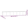 thumbnail image 5 of vidaXL Garden Raised Bed 280x40x40 cm Corten Steel, 5 of 5