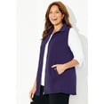 thumbnail image 6 of Catherines Women's Plus Size Suprema Studio Zip Front Vest, 6 of 6