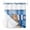 Blue, variant on No Hook Funny Panda Shower Curtain with Snap in Liner Set, Cute Art Modern Lovely Animals on Showering Blue Waterproof Bathroom Curtains with See Through Top Window, Hotel Style Long 72 x 78 Inch
