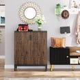 thumbnail image 4 of Tribesigns White Shoe Cabinet 20 Pairs 5-Tier Storage Organizer Entryway Modern, 4 of 7